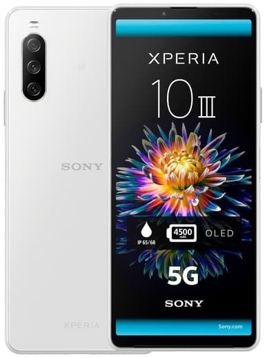 Sony Xperia 10 III - 5G smartphone 6/128GB (hvid)