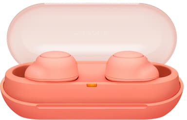 Sony WF-C500 true wireless in-ear høretelefoner (peach)