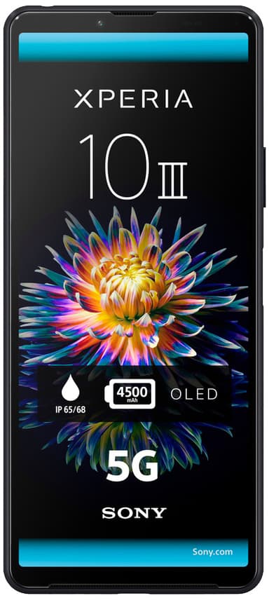 Sony Xperia 10 III - 5G smartphone 6/128GB (sort)