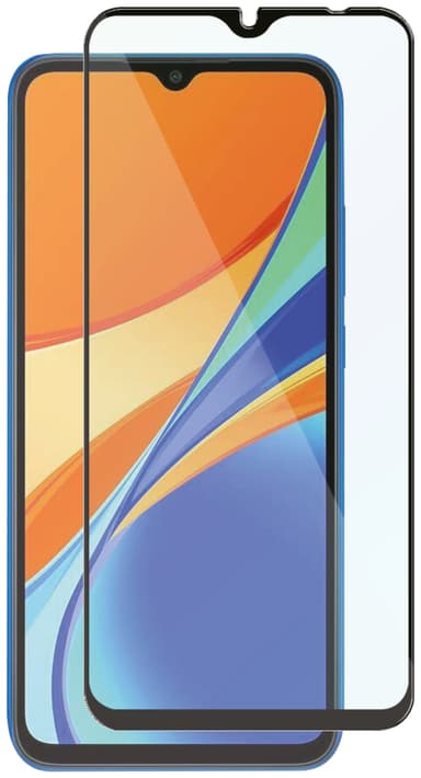 Panzer Full-Fit Xiaomi Redmi 9A/9C skærmbeskytter (sort)