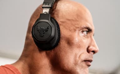 JBL UA Project Rock trådløse around-ear høretelefoner (sort)