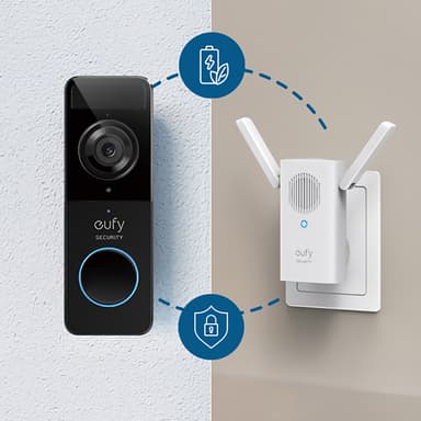 Eufy Doorbell C211 Full HD videodørklokke med ringeklokke