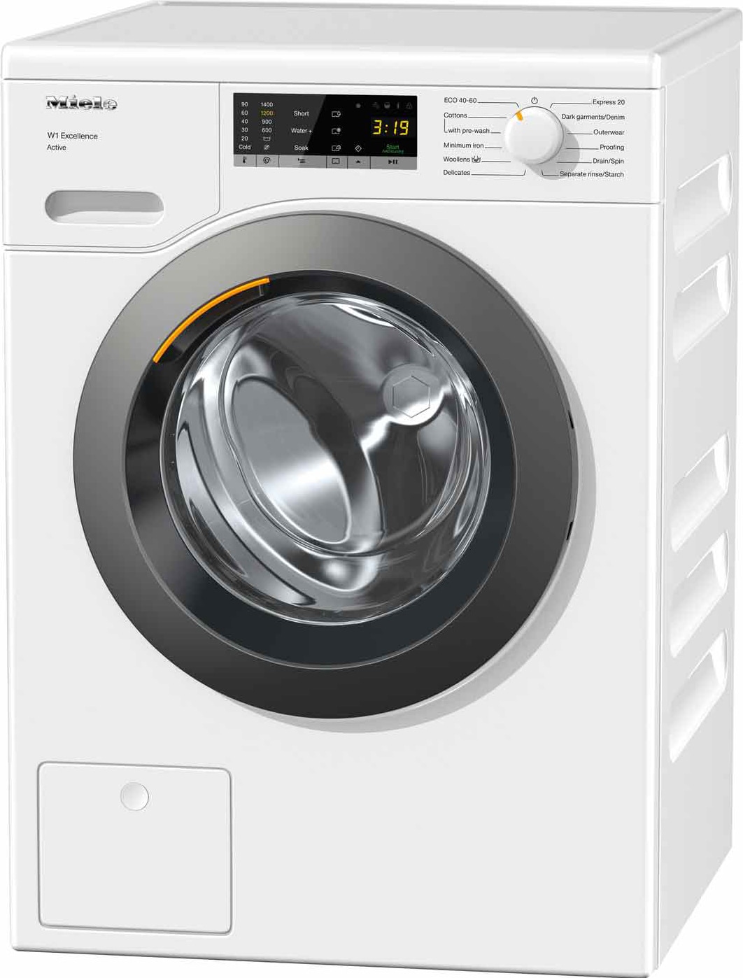 Miele W1 Active vaskemaskine WEA025WCS (hvid) thumbnail