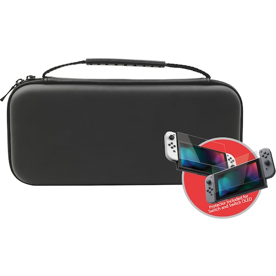 Piranha Nintendo Switch case og skærmbeskytter