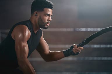 Jabra Elite Active 75t trådløse høretelefoner (Titanium Sort)