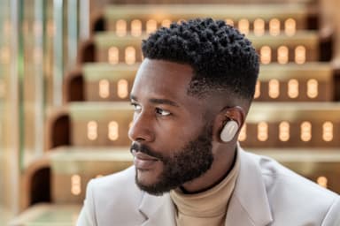 Bose QuietComfort Earbuds in-ear true wireless høretelefoner (sandstone)