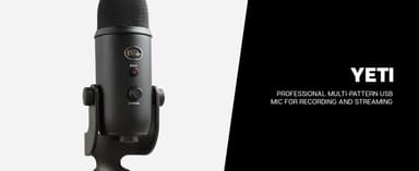Logitech C922 Pro Webcam & Blue Yeti mic streaming bundle