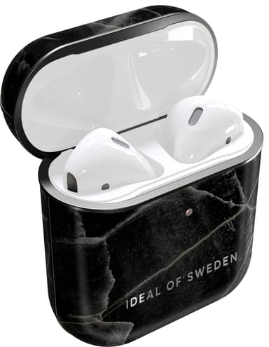 iDeal of Sweden AirPods 1/2 etui (black thunder marble)