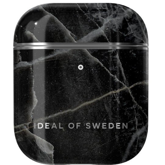 iDeal of Sweden AirPods 1/2 etui (black thunder marble)