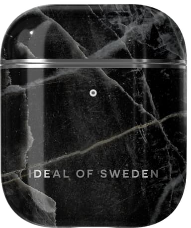 iDeal of Sweden AirPods 1/2 etui (black thunder marble)