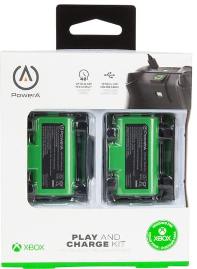 PowerA Play and Charge-kit til Xbox