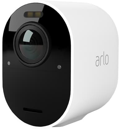 Arlo Ultra 2 4K trådløst sikkerhedskamera (2-pak, hvid)