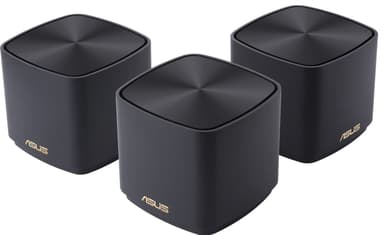 ASUS ZenWiFi AX Mini Black (XD4) (3-pak) mesh-router