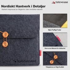 Kebnecase Sverige/15   Stilfuld nordisk
design
laptop ærme
/ bærbar etui