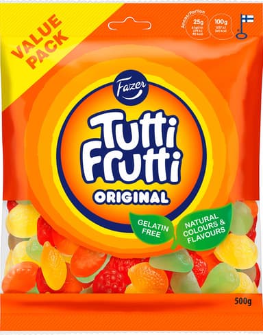 Fazer Tutti Frutti Original Slik 403392 Elgiganten