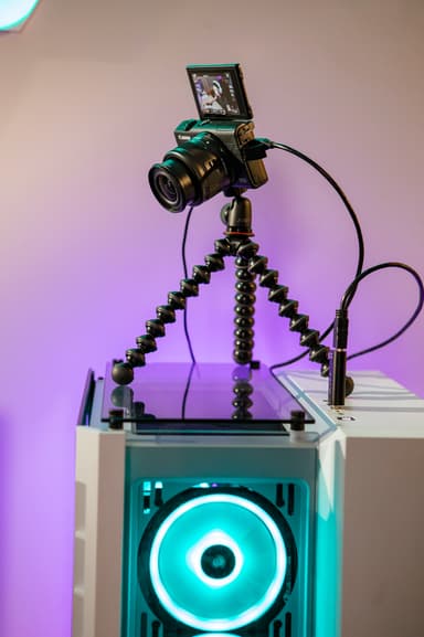 Canon EOS M200 BK M15 systemkamera gaming sæt