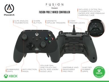 PowerA Enwired Fusion 2 controller til Xbox Series X|S