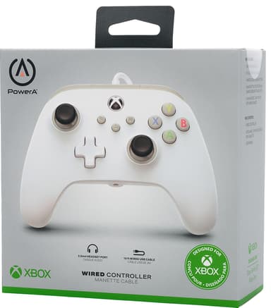 PowerA Xbox Series X Enwired controller Core (Hvid)