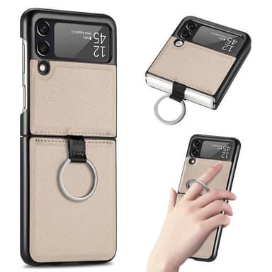Ring Cover Samsung Galaxy Z Flip 3  - Grå