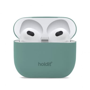 holdit AirPods 3 Cover Silikone Nygård Moss Green