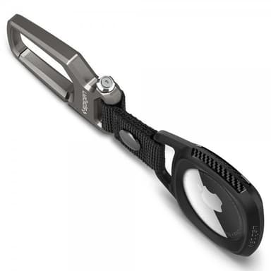 Spigen Apple AirTag Holder Rugged Armor Matte Black