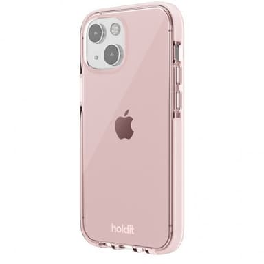 holdit iPhone 13 Mini Cover Seethru Blush Pink