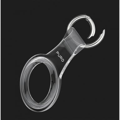 Puro Apple AirTag Holder Nude Transparent Klar