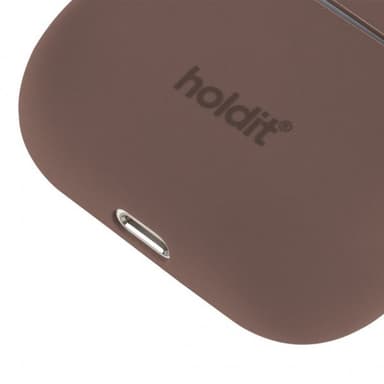 holdit AirPods 3 Cover Silikone Nygård Dark Brown