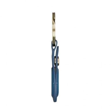 dbramante1928 Apple AirTag Holder Copenhagen Ultramarine Blue/Gold
