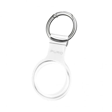 Puro Apple AirTag Holder Nude Transparent Klar