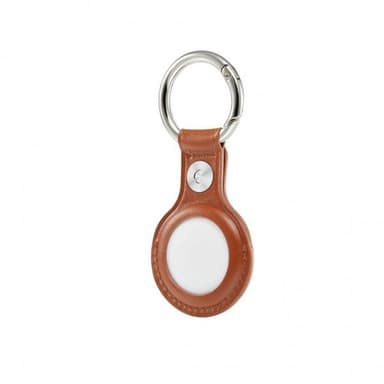 Krusell Apple AirTag Holder Keyring Brun