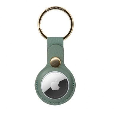 dbramante1928 Apple AirTag Holder Copenhagen Green Bay/Gold