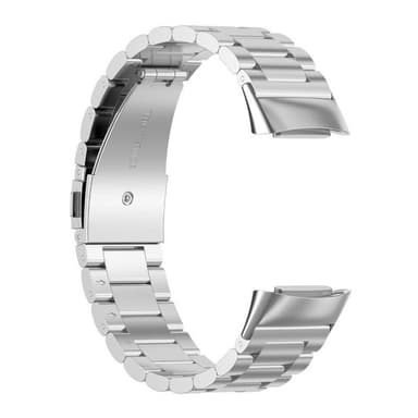 Rustfrit stål armbånd Fitbit Charge 5 - sølv