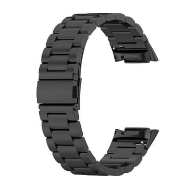 Rustfrit stål armbånd Fitbit Charge 5 - Sort