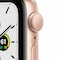 Apple Watch SE 40 mm GPS (Gold Alu/Starlight sportsbånd)