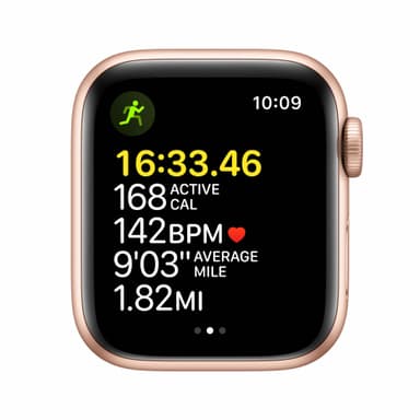 Apple Watch SE 40 mm GPS (Gold Alu/Starlight sportsbånd) | Elgiganten