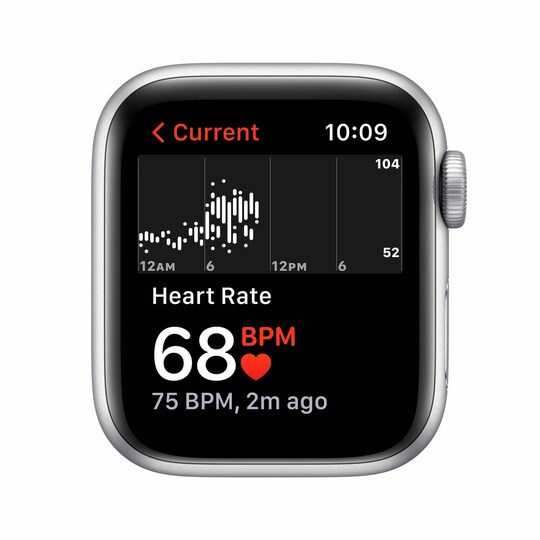 Apple Watch SE 40 mm GPS (Silver Alu/Abyss Blue sportsbånd)