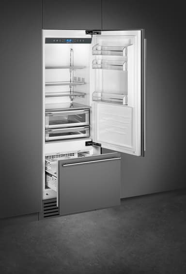 Smeg køleskab/fryser RI76RSI indbygget