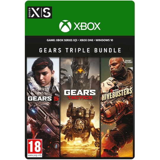 død Isolere flyde Gears Triple Bundle - PC Windows,XBOX One,Xbox Series X,Xbox Series S |  Elgiganten