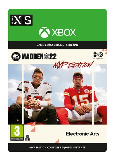 Madden NFL 22 MVP Edition XBOX One,Xbox Series X,Xbox Series S