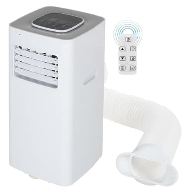 ECD Germany Mobile Air Conditioning 4in1 Air Cooler 5000 BTU 1.5kW, Stille, 3