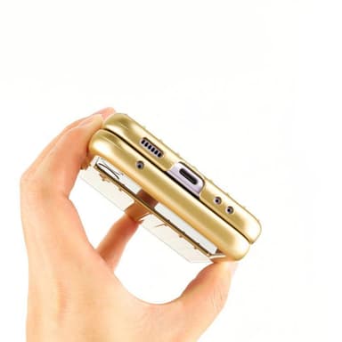 INF Samsung Galaxy Z Flip 3 foldeetui Guld
