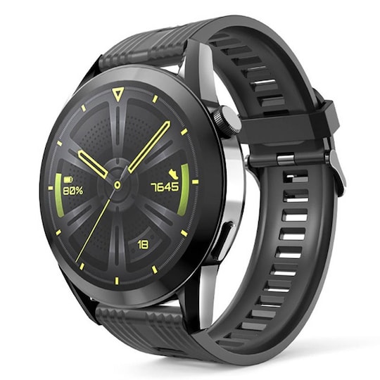 Sport Armbånd til Huawei Watch GT3 (46mm) - Sort