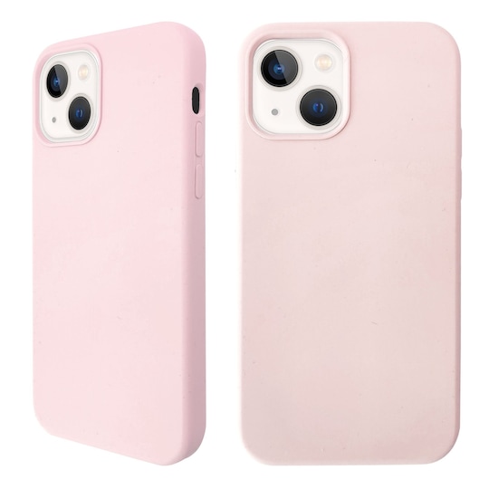 iPhone 13 Flydende silikone etui- Pink