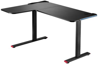 Piranha L-shaped RGB gaming skrivebord