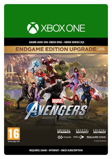 Marvel's Avengers Endgame Edition DLC Upgrade - XBOX One,Xbox Series X