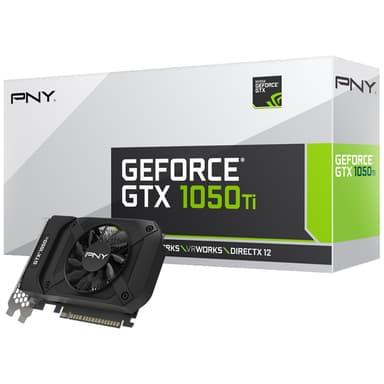 PNY GeForce GTX 1050 Ti grafikkort 4G