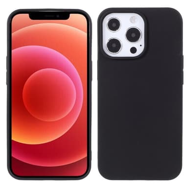 SKALO iPhone 13 Pro Ultratynd TPU-skal - Sort