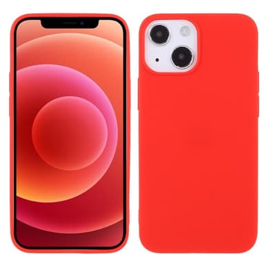 SKALO iPhone 13 Ultratynd TPU-skal - Rød