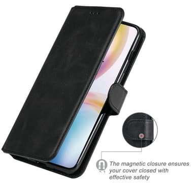 SKALO OnePlus Nord 2 Classic Pungetui - Sort
